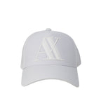 Armani Exchange Sombrero Hombre Blanco Elegante Funcional Ideal Verano Resort Ligero Protección Solar