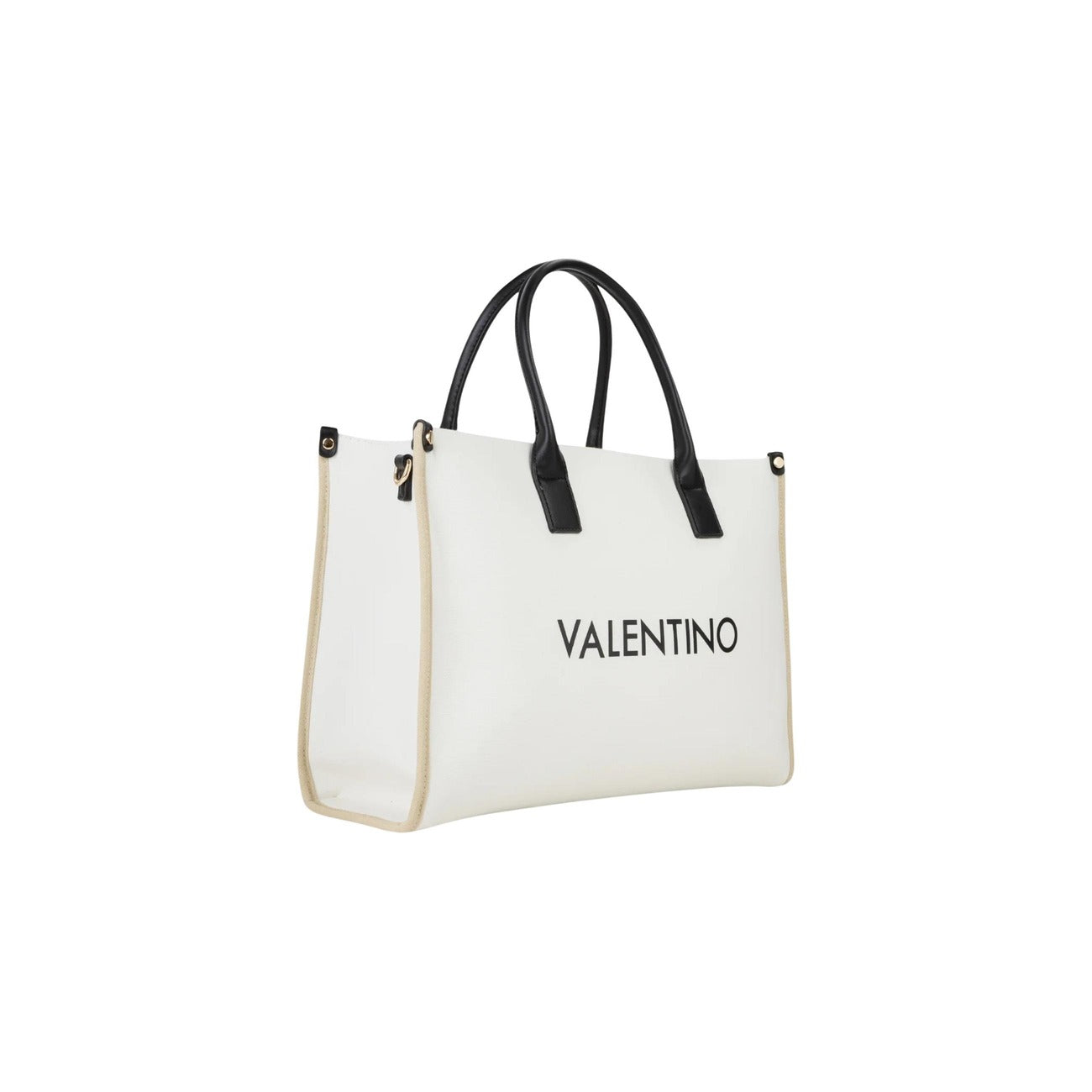 Valentino Bags Bolso Mujer Beige Neutro PU Tacto Suave Ideal Para Looks Diarios Y Eventos