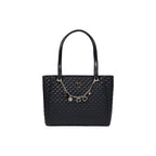 Guess Bolso Mujer Negro Con Cremallera