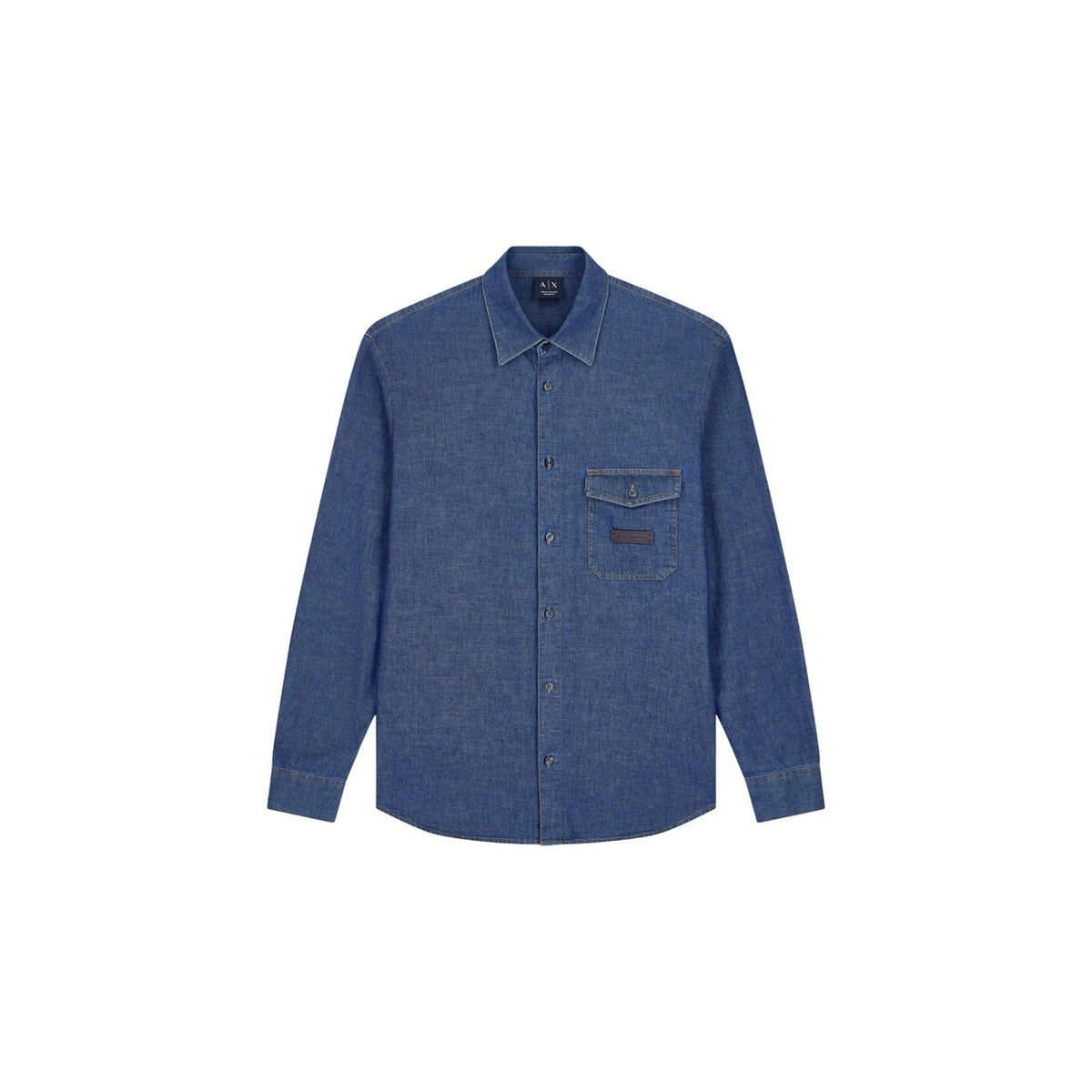 Camisa Armani Exchange Hombre Azul (Ref. 2478204)