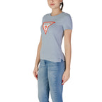 Guess Camisetas Mujer 100% Algodón Suaves Transpirables Para Primavera Verano Con Estilo