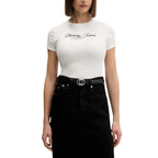 Tommy Hilfiger Camiseta Mujer Algodón Orgánico