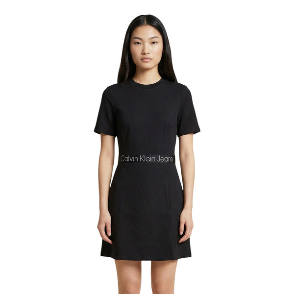 Calvin Klein Jeans Vestido Mujer Negro Versátil