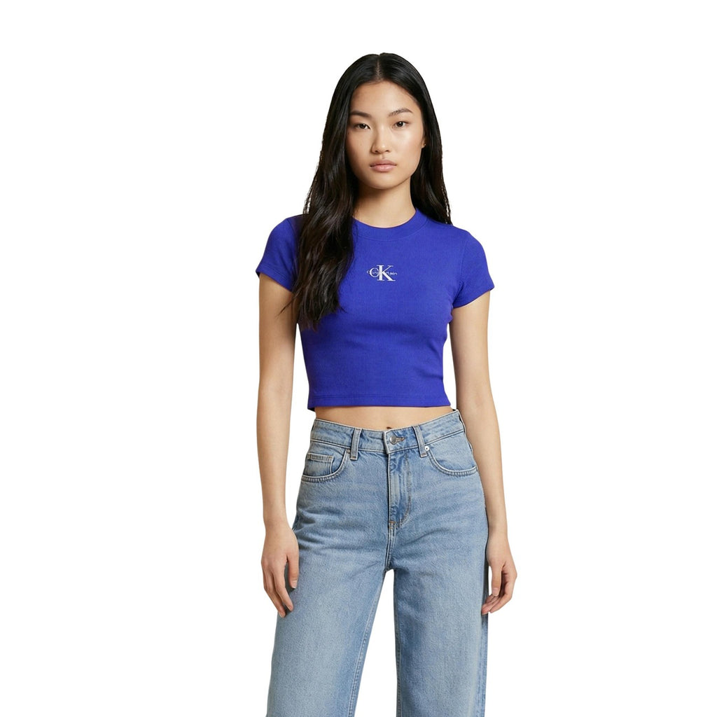 Calvin Klein Jeans T-shirt Femme Coupe Confortable