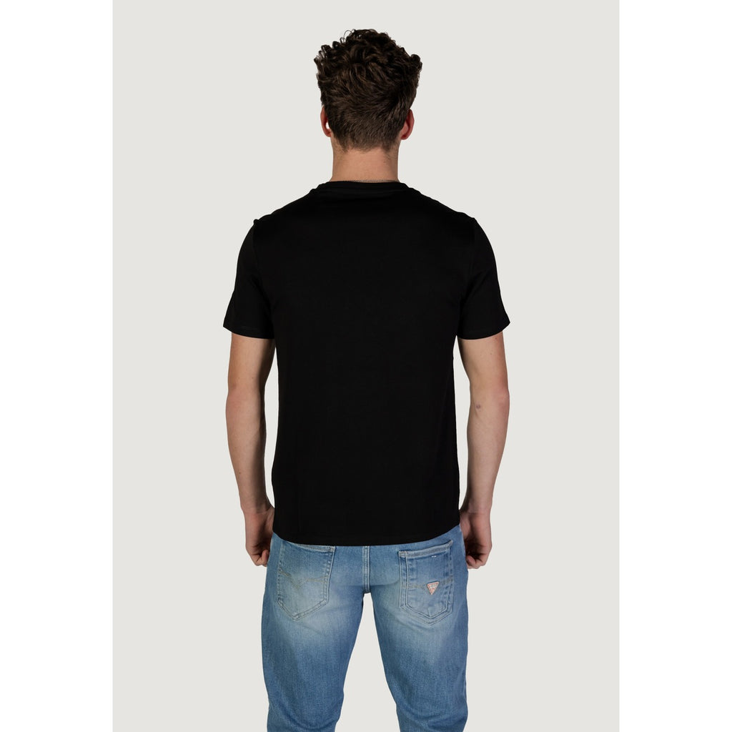 Guess Camiseta Hombre Estampado Sutil Atemporal