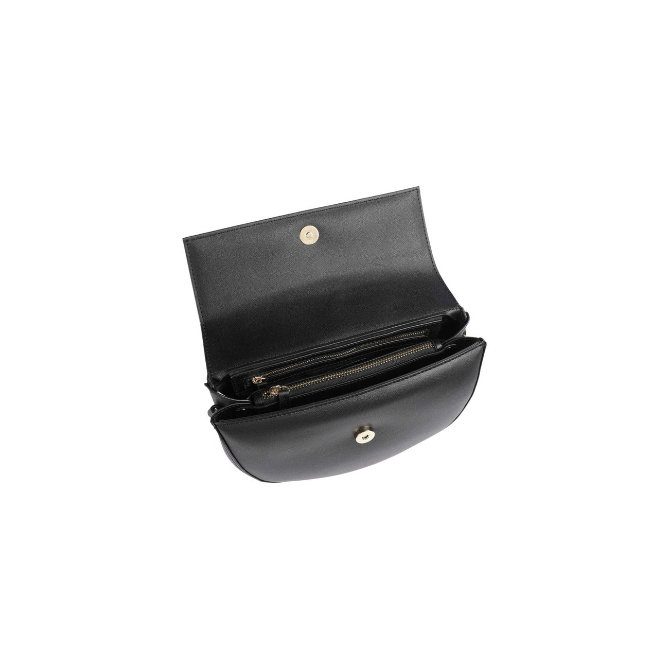 Valentino Bags Bolso Bandolera Mujer Negro Botón