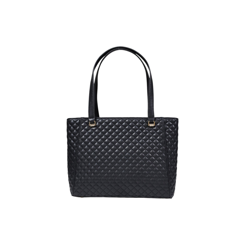 Guess Bolso Mujer Negro Con Cremallera