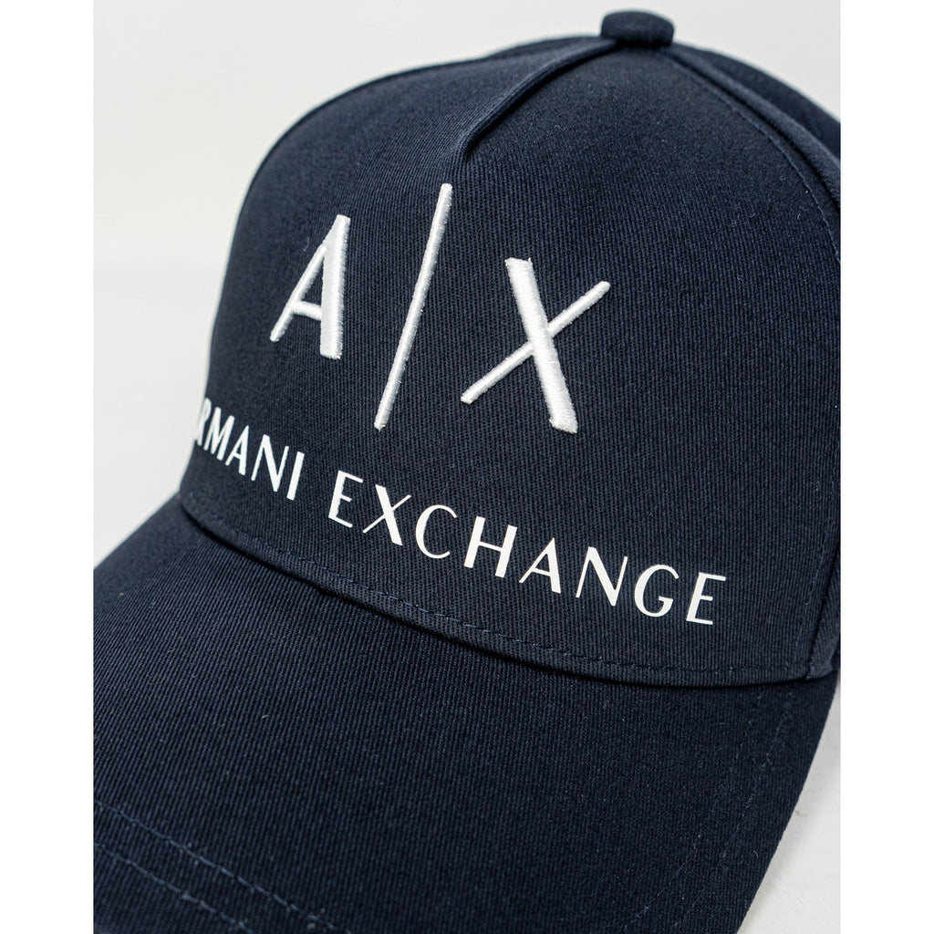 Armani Exchange Sombreros Hombre Azul Sobrio