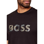 Boss Camisetas Hombre 100%  Algodón Suave Y Transpirable Con Estampado Moderno Versátil