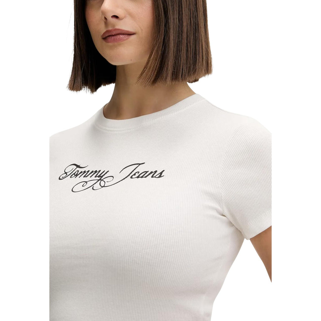 Tommy Hilfiger Camiseta Mujer Algodón Orgánico
