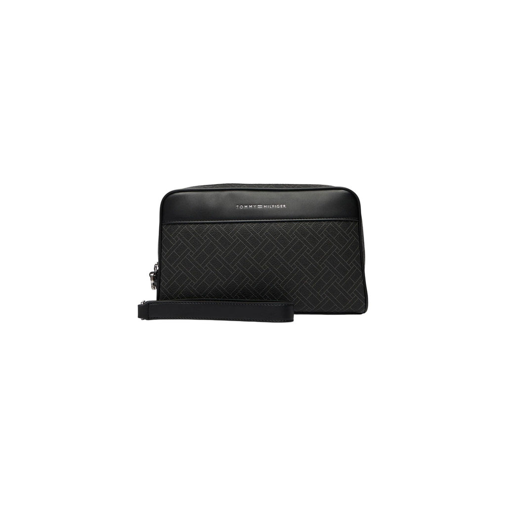 Tommy Hilfiger Bolso De Hombre Con Organización Estilo Actual Y Comodidad Duradera Negro Premium