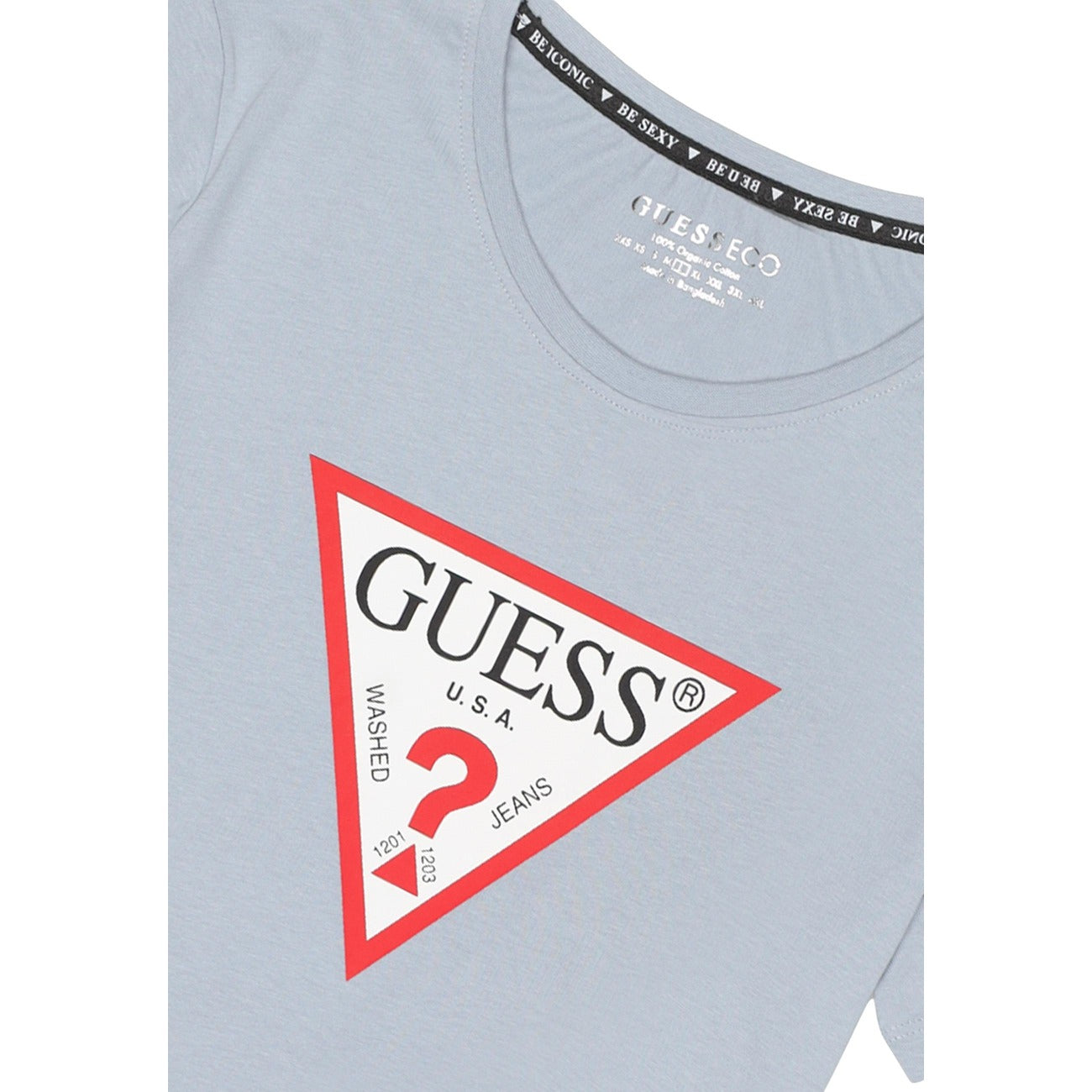 Guess Camisetas Mujer Cuello Redondo Comodidad