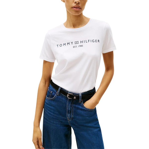 Tommy Hilfiger Camisetas Mujer Algodón Orgánico