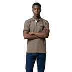 Polo Boss pour homme avec fermeture boutonnée