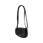 Guess Bolso Bandolera Mujer Negro Con Cierre Botón