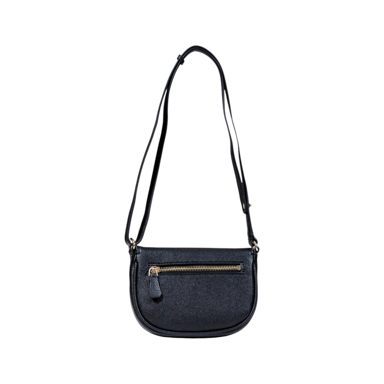 Guess Bolso Bandolera Mujer Negro Con Cierre Botón