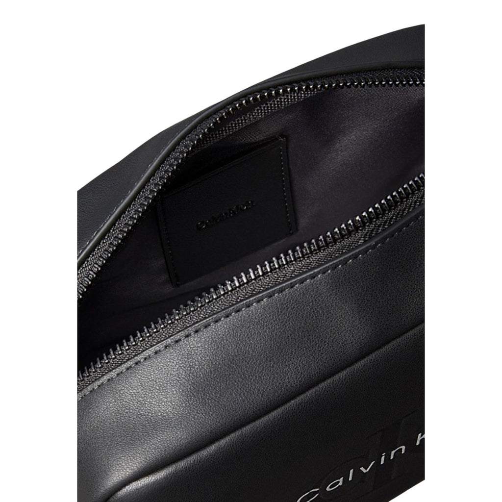 Calvin Klein Bolso Hombre Minimalista Pu Negro