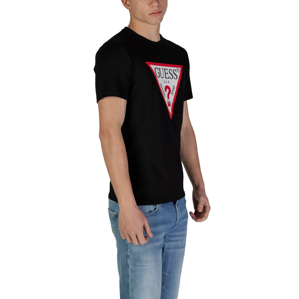 Guess Camiseta Hombre Estampado Sutil Atemporal