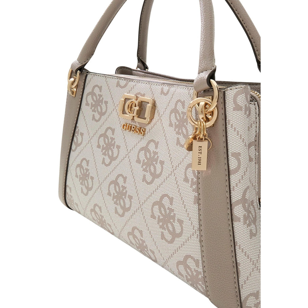 Guess Bolso Mujer Beige Estampado