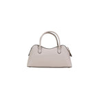Guess Bolso Davina Beige Con Cremallera Mujer